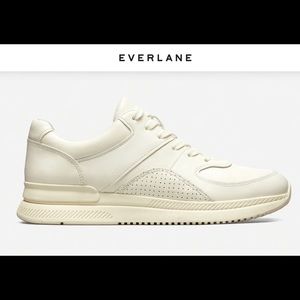 Everlane Leather Trainers, Off White - Like New, worn only a few times!